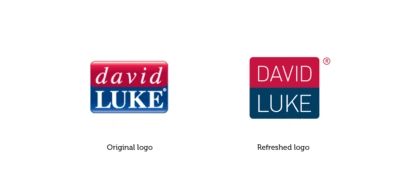 Old and new logos
